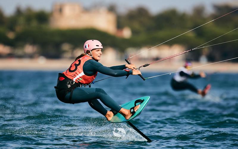 Poema Newland (FRA) - 2021 Formula Kite World Championships in Torregrande, Sardinia - Day 4 - photo © IKA Media / Robert Hajduk