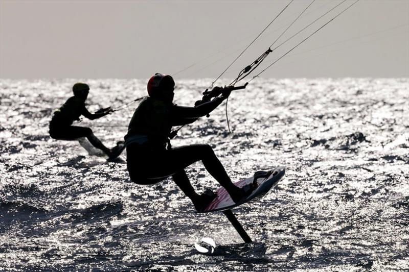High-wind training before competition in Gran Canaria - photo © IKA Media / Sailing Energy