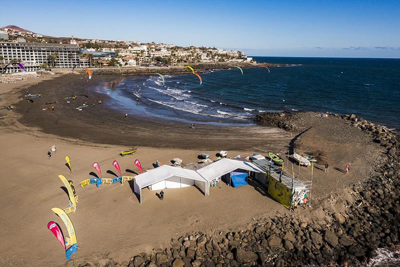 2021 Kitefoil World Series Gran Canaria - Playa de las Burras - 'Beach of the Donkeys' - photo © IKA Media / Sailing Energy