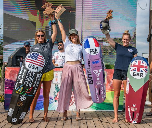 2022 KiteFoil World Series Gizzeria prize giving - photo © IKA Media