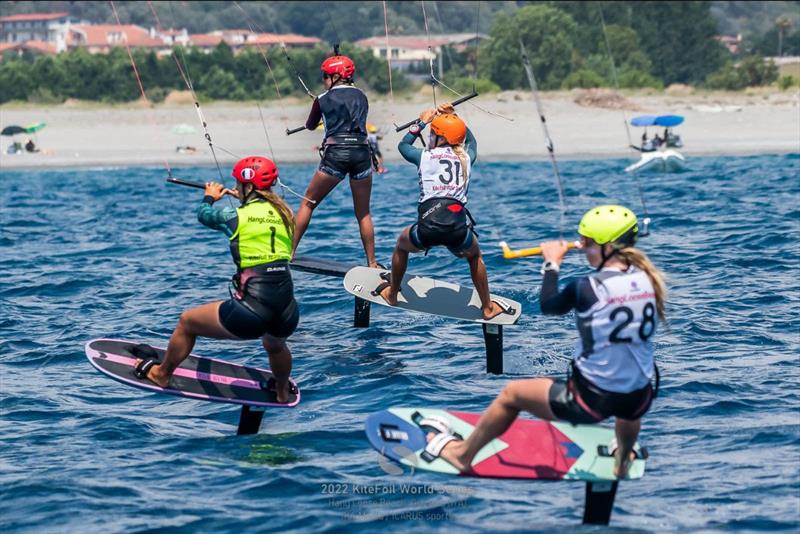 2022 KiteFoil World Series Gizzeria final day photo copyright IKA Media taken at  and featuring the Kiteboarding class