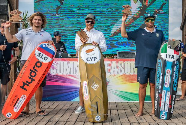 2022 KiteFoil World Series Gizzeria prize giving - photo © IKA Media