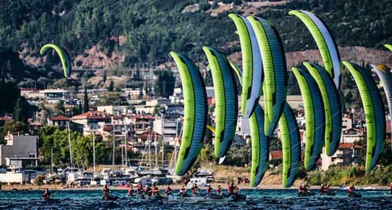 Lighting up Nafpaktos photo copyright Robert Hajduk / IKA media taken at  and featuring the Kiteboarding class