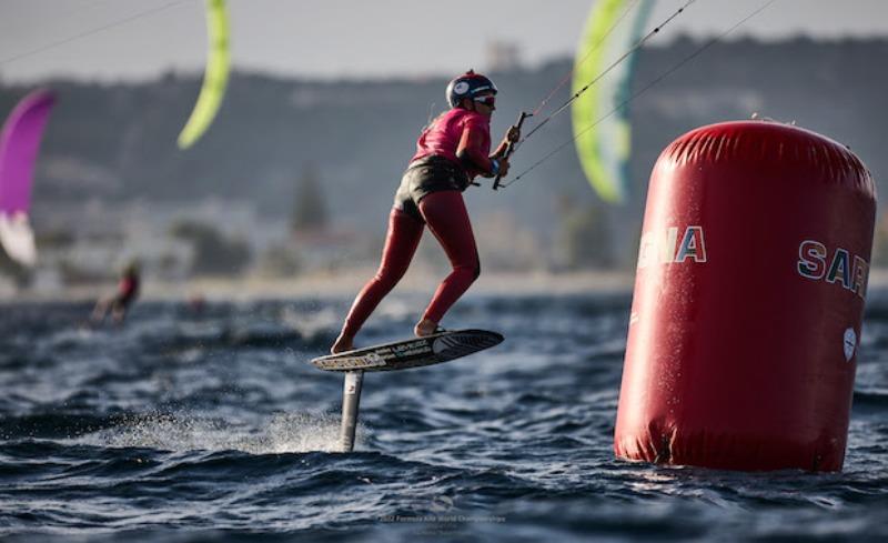 Daniela Moroz (USA) makes a strong start to her world title defence - 2022 Formula Kite World Championships, day 1 - photo © Robert Hajduk / IKA media