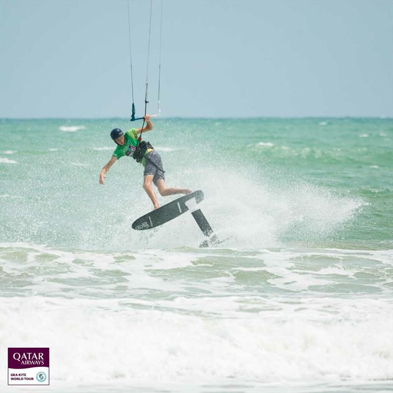 Ryan Parsons - Copa Kitley GKA Kite-Surf & Hydrofoil-Freestyle World Cups Brazil photo copyright Svetlana Romantsova taken at  and featuring the Kiteboarding class