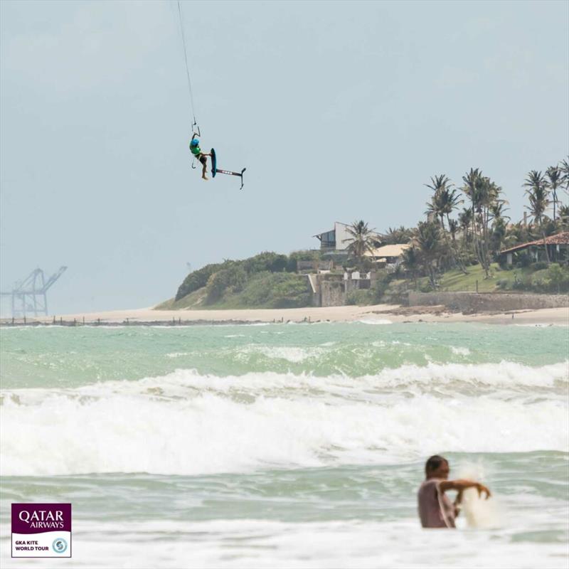 Finn Flugel - Copa Kitley GKA Kite-Surf & Hydrofoil-Freestyle World Cups Brazil photo copyright Svetlana Romantsova taken at  and featuring the Kiteboarding class