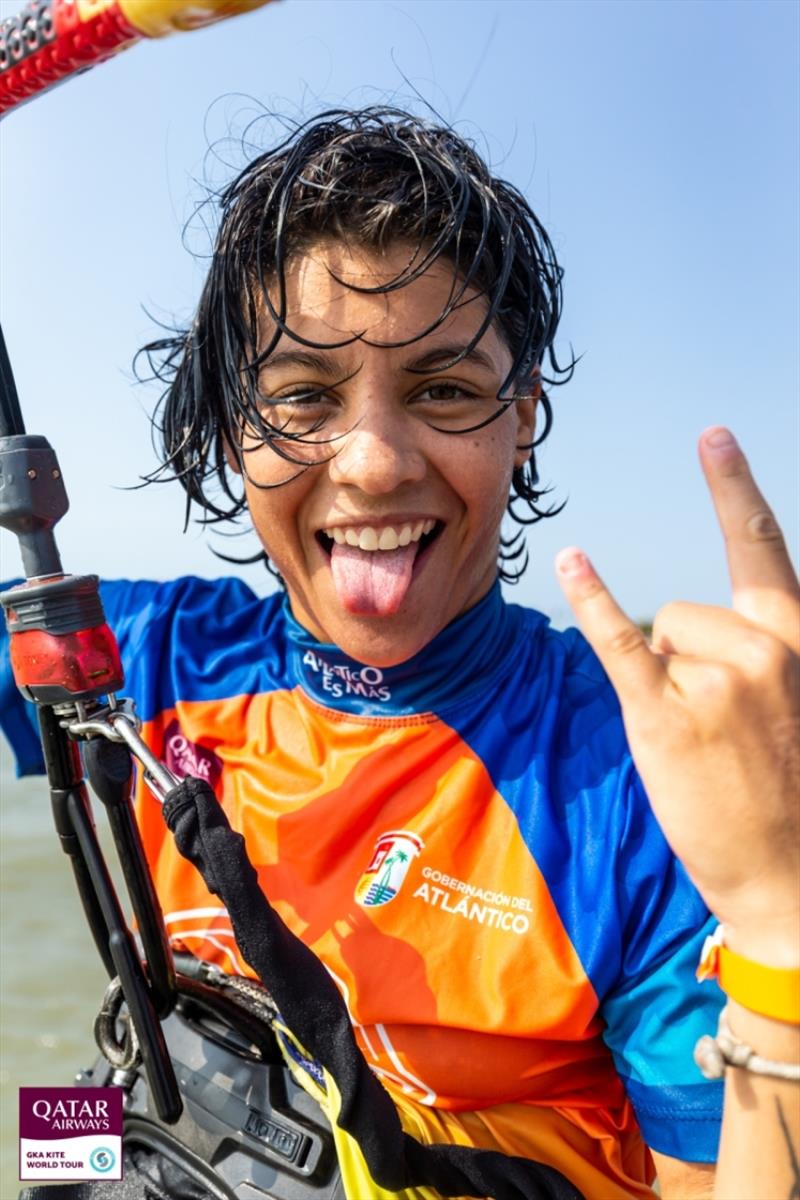 Mikaili Sol wins GKA Freestyle Kite World Cup Colombia and remains at the top of the World Ranking photo copyright Andre Magarao taken at  and featuring the Kiteboarding class