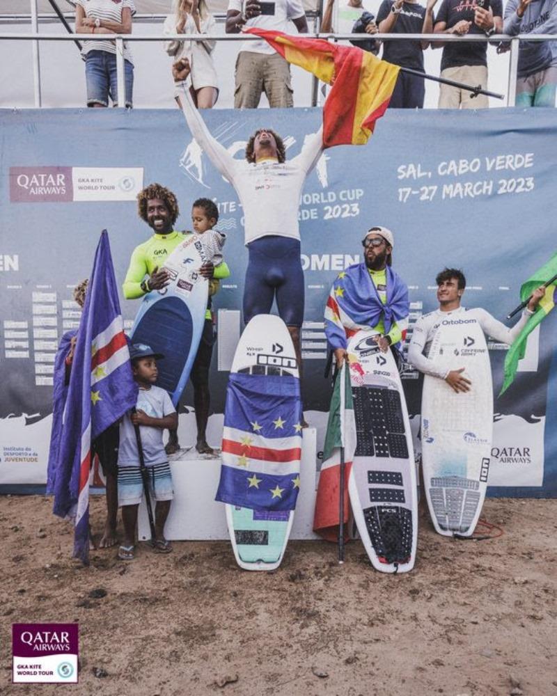 2023 GKA Kite-Surf World Cup Cape Verde - Day 3 photo copyright Lukas K Stiller taken at  and featuring the Kiteboarding class