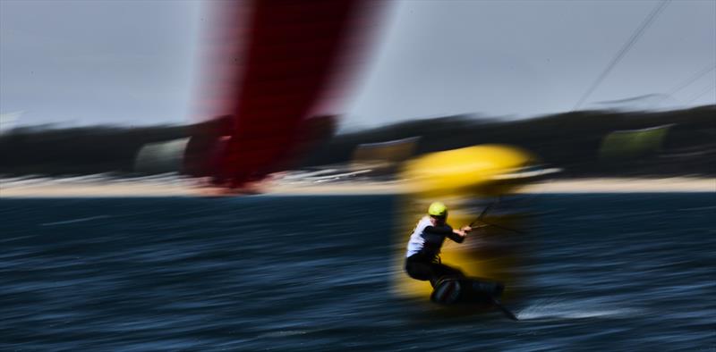 Torregrande turned on the weather for the end of gold fleet racing - 2023 Formula Kite Youth European & Masters Worlds day 4 - photo © IKA media / Robert Hajduk