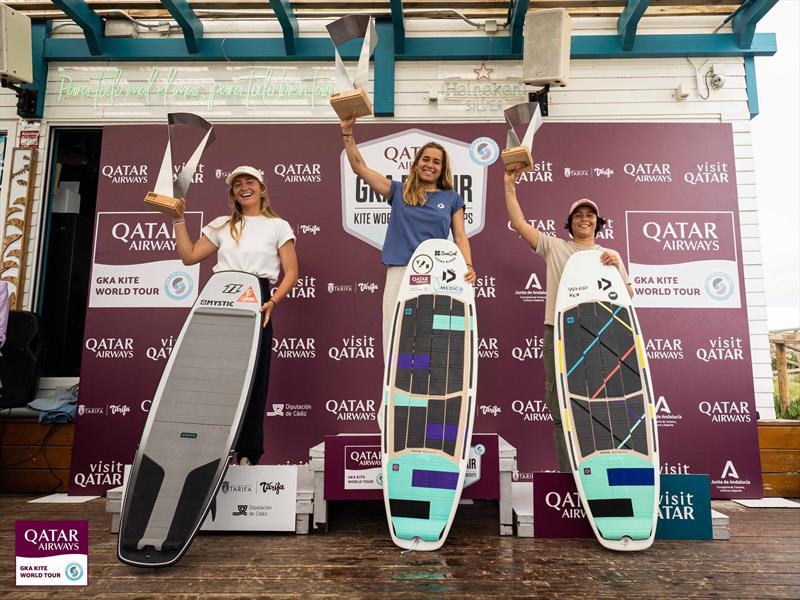 Women's Big Air Surfboard World podium photo copyright Samuel Cardenas taken at  and featuring the Kiteboarding class