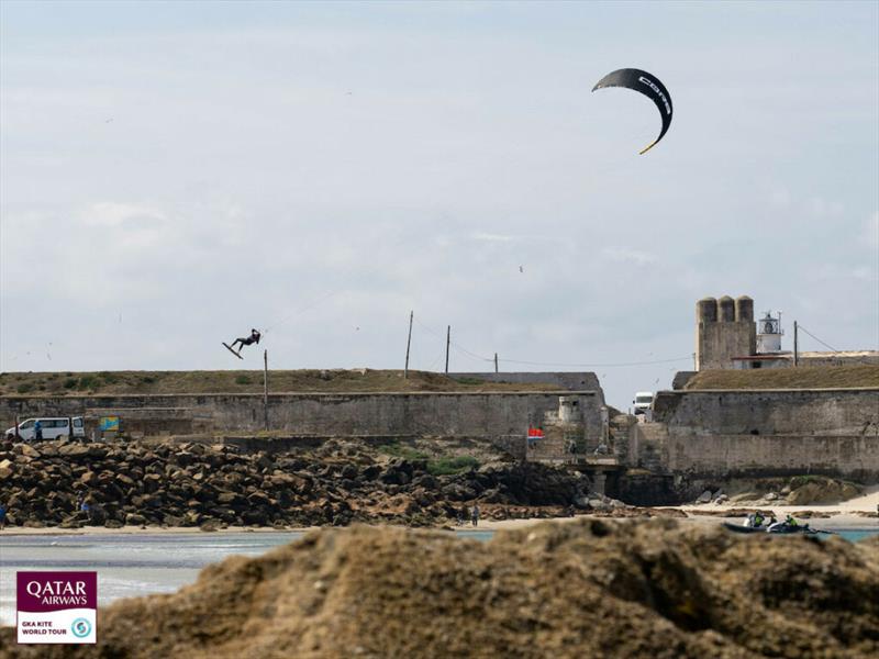 Zara Hoogenrad - 2023 Qatar Airways GKA Big Air Kite World Championships photo copyright Samuel Cardenas taken at  and featuring the Kiteboarding class