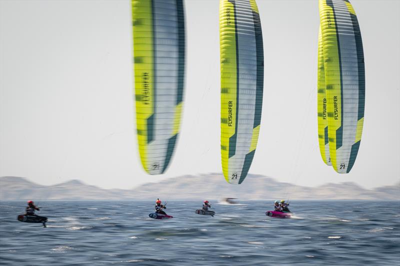 Paris 2024 Olympic Test Event Day 2 photo copyright World Sailing taken at  and featuring the Kiteboarding class
