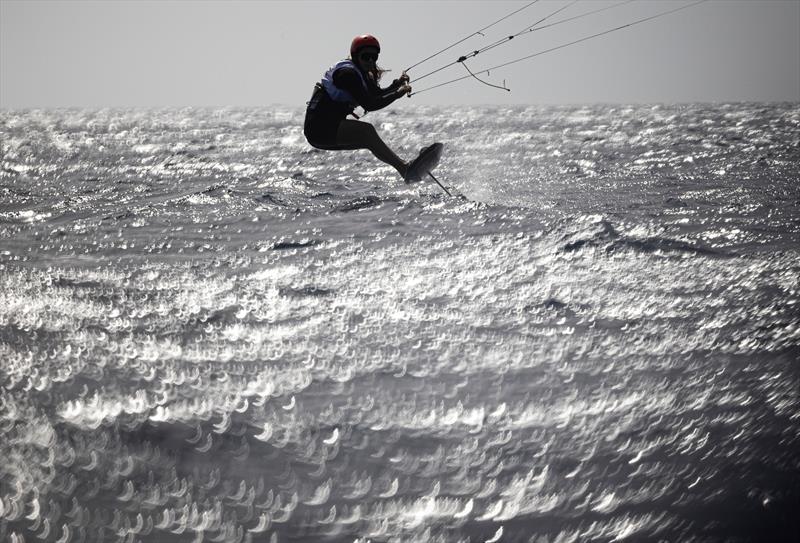 Paris 2024 Olympic Test Event Day 3 photo copyright World Sailing taken at  and featuring the Kiteboarding class