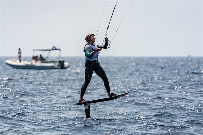 Breiana Whitehead (Women's Kite), Australian Sailing Team competing at Paris 2024 Olympic Test Event in Marseille photo copyright Beau Outteridge / Australian Sailing Team taken at  and featuring the Kiteboarding class