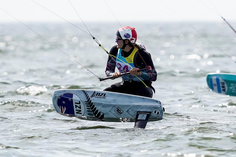  - Kiteboard - NZL - Day 4, 2023 Allianz Sailing World Championships, The Hague, August 14, 2023  - photo © Sailing Energy / World Sailing
