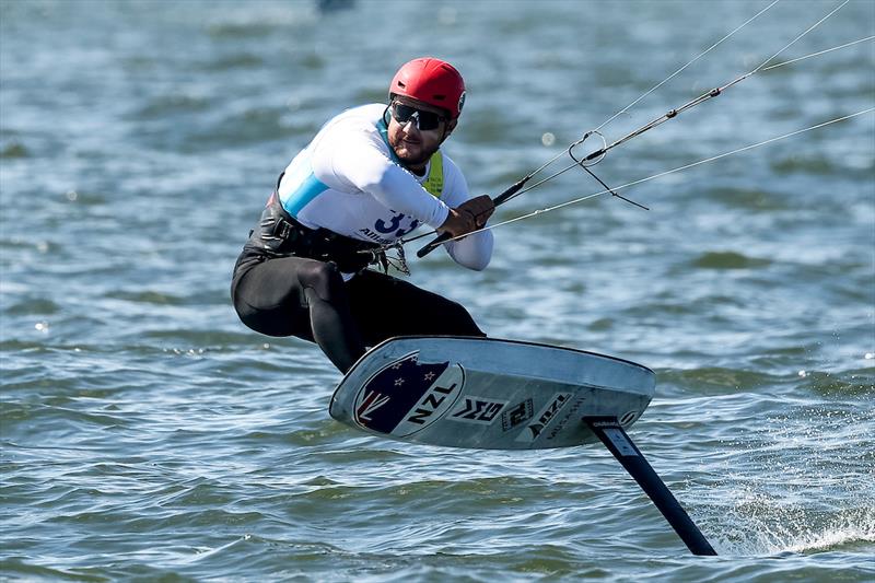  - Kiteboarding - NZL - Day 4, 2023 Allianz Sailing World Championships, The Hague, August 14, 2023  - photo © Sailing Energy / World Sailing