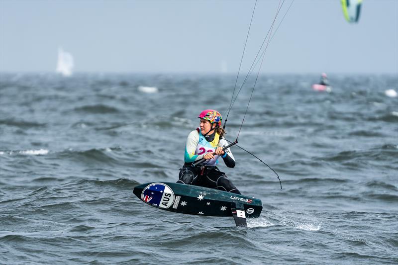 Breiana Whitehead - Allianz Sailing World Championships, Day 5 photo copyright Beau Outteridge / Australian Sailing Team taken at  and featuring the Kiteboarding class