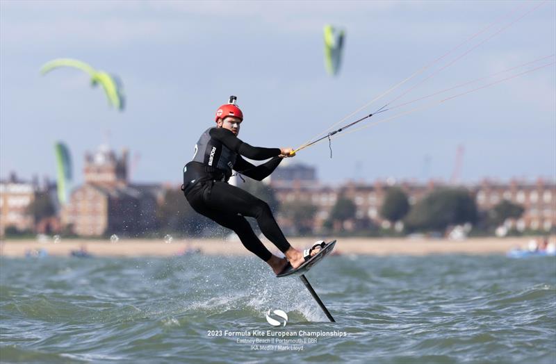 2023 Formula Kite Europeans - Connor Bainbridge not pushing too hard but winning anyway - photo © IKA media / Mark Lloyd