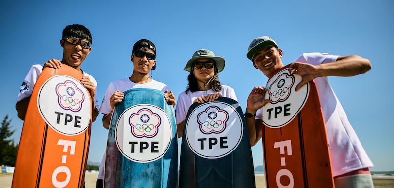 The team from Chinese Taipei - 2023 Formula Kite Asia & Oceania Championships - photo © IKA Media / Robert Hajduk