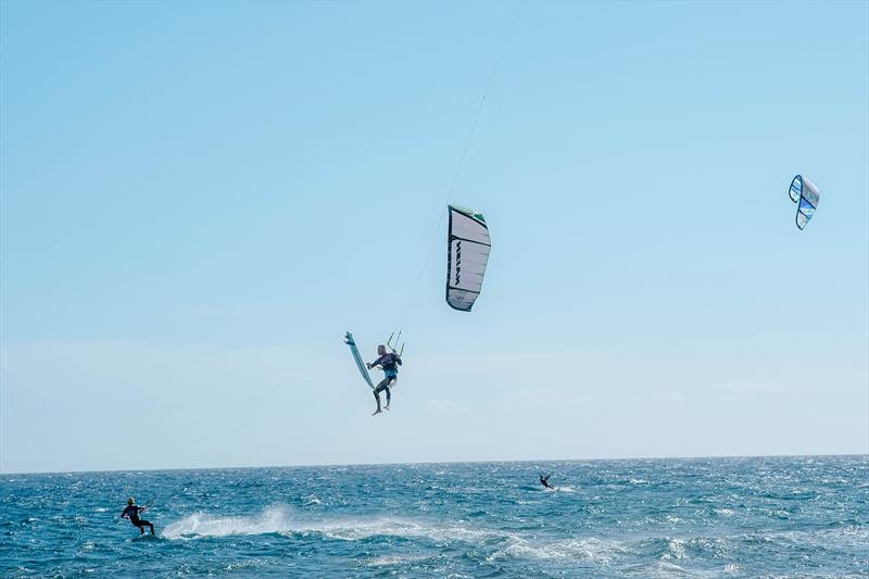 Noah Nicolas (ESP) y Zoe Sosa (ESP) are the riders who fly higher (during Big Air heats) - Gran Canaria Air Battle 2023 - photo © Gran Canaria Air Battle