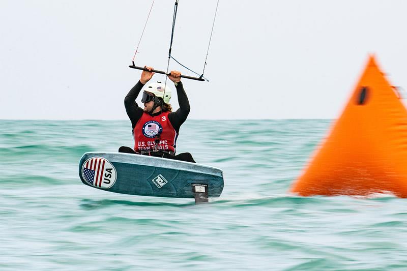 U.S. Olympic Team Trials - Sailing Day 5 photo copyright US Sailing Team taken at US Sailing Center of Martin County and featuring the Kiteboarding class