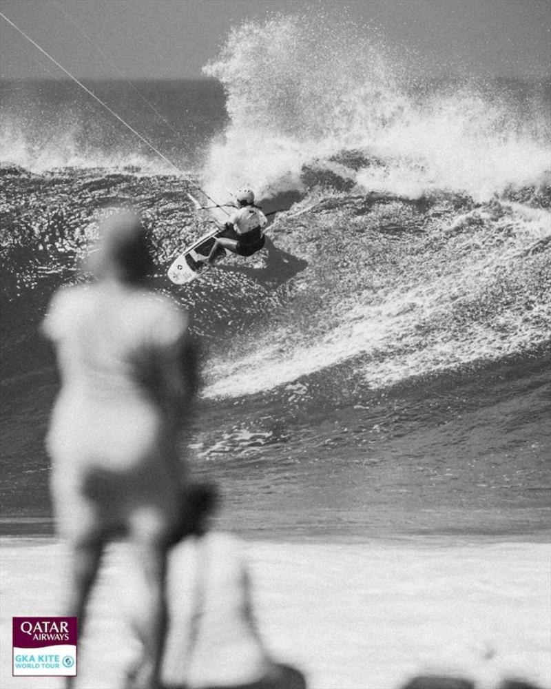 Camille Losserand - GKA Kite-Surf World Cup Cape Verde 2024 - Day 4 photo copyright Lukas K Stiller taken at  and featuring the Kiteboarding class