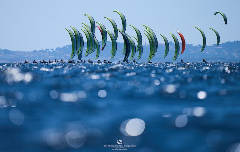 Glittering conditions for the practice race - 2024 Formula Kite World Championships - photo © IKA media/ Robert Hajduk