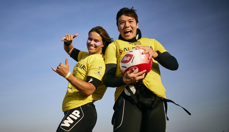 Lauriane Nolot and Maximilian Maeder, winners of the 2023 Sardinia Grand Slam - photo © IKA Media / Robert Hajduk