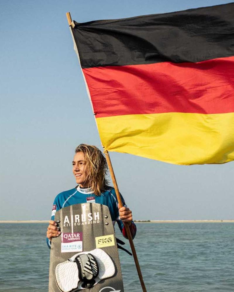 Finn Flugel - Visit Qatar GKA Freestyle Kite World Cup Final Qatar photo copyright Samuel Cardenas taken at  and featuring the Kiteboarding class