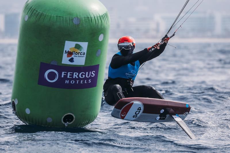 Max Maeder (SGP), Formula Kite Men leader - 54th Trofeo Princesa Sofia Mallorca by FERGUS, Day 4 - photo © Sailing Energy / Trofeo Princesa Sofía