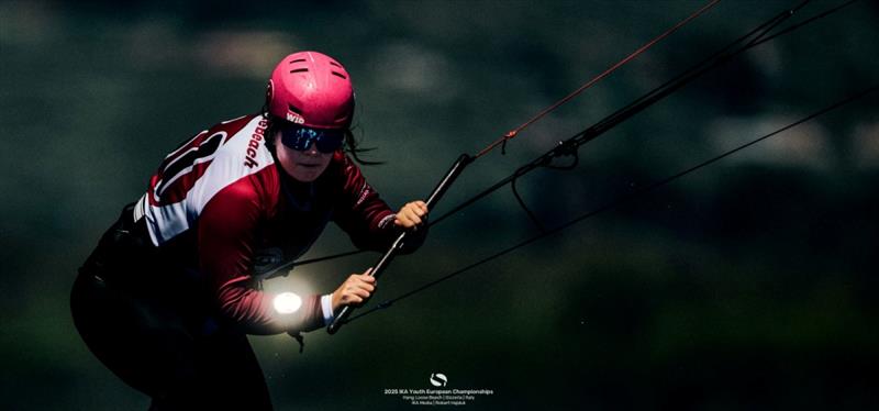 Derina Atakan [TUR] - 2025 IKA Youth European Championships in Gizzeria, Calabria - Day 1 - photo © IKA Media / Robert Hajduk