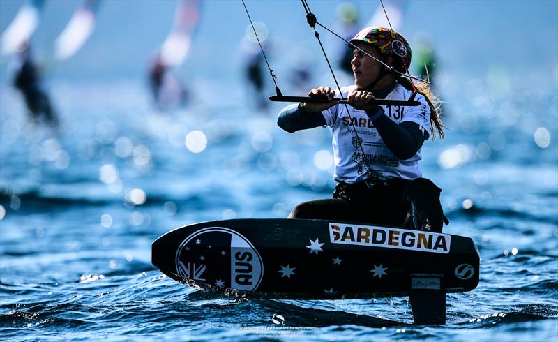 Breiana Whitehead 2025 Formula Kite World Championships photo copyright Robert Hajduk taken at  and featuring the Kiteboarding class