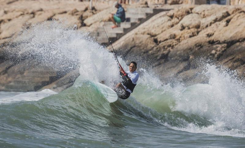 CleÌmence Derrien - GKA Kite-Surf World Cup Dakhla 2025 - photo © Lukas K Stiller