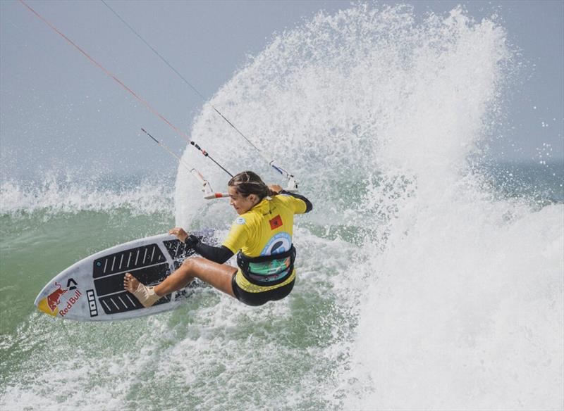 Camille Losserand - GKA Kite-Surf World Cup Dakhla 2025 - photo © Lukas K Stiller