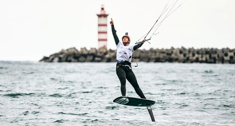 Carmel Avisar [ISR] won the Golden Ticket to the final - 2025 IKA Youth World Championships photo copyright IKA Media / Robert Hajduk taken at  and featuring the Kiteboarding class