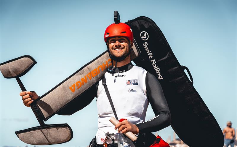 British Sailing Team Formula Kite rider Sam Dickinson - photo © Alice Callow