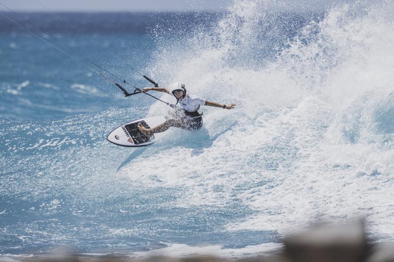 Capucine Delannoy - GKA Kite-Surf World Cup Cape Verde 2025 - photo © Lukas K Stiller