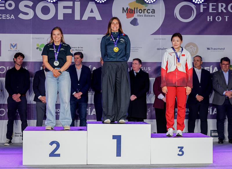 Formula Kite Women's Podium - 55th Trofeo Princesa Sofia Mallorca by FERGUS Hotels Prize Giving - photo © Sailing Energy / Princesa Sofía Mallorca