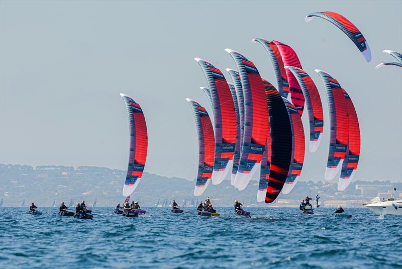 Formula Kite Women - 57th French Olympic Week in Hyères - Day 1 - photo © Sailing Energy / French Olympic Week Hyères - TPM