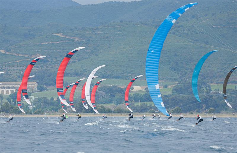 Formula Kite Men - 57th French Olympic Week in Hyères - Day 3 photo copyright Sailing Energy / French Olympic Week Hyères - TPM taken at COYCH Hyeres and featuring the Kiteboarding class