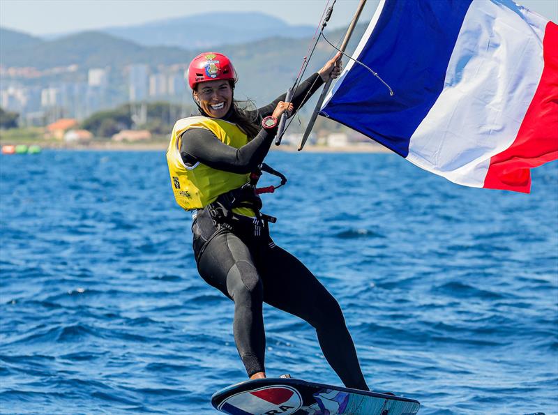 Formula Kite Women - Lauriane Nolot (FRA) - photo © Sailing Energy / French Olympic Week Hyères - TPM