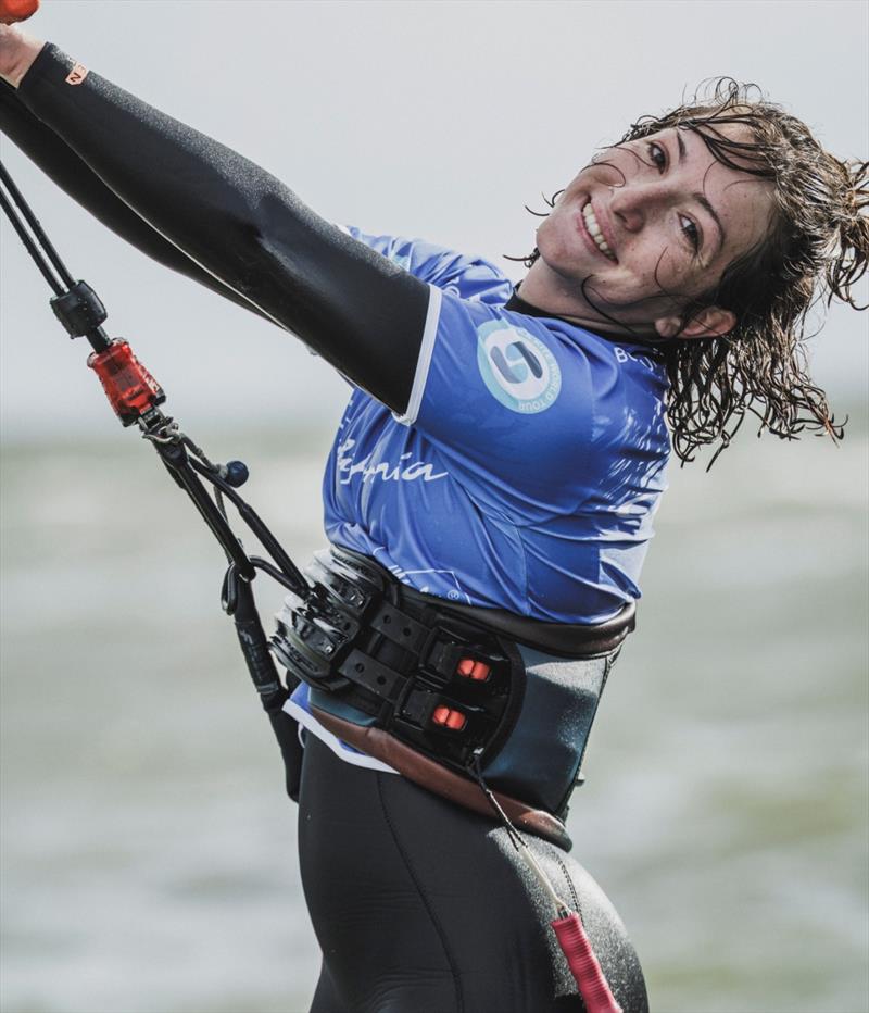 Matilda Roux - GKA Freestyle Kite World Cup Borkum photo copyright Lukas K Stiller taken at  and featuring the Kiteboarding class