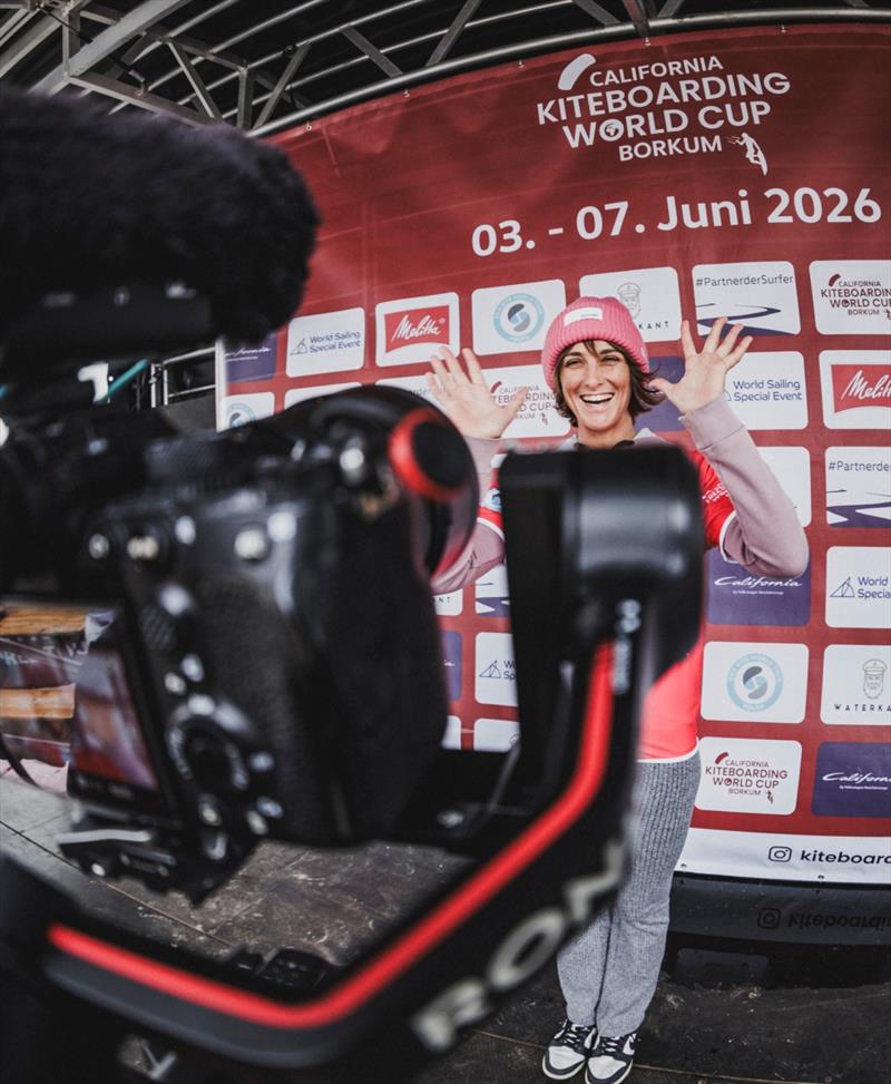 Francesca Bagnoli - GKA Freestyle Kite World Cup Borkum photo copyright Lukas K Stiller taken at  and featuring the Kiteboarding class