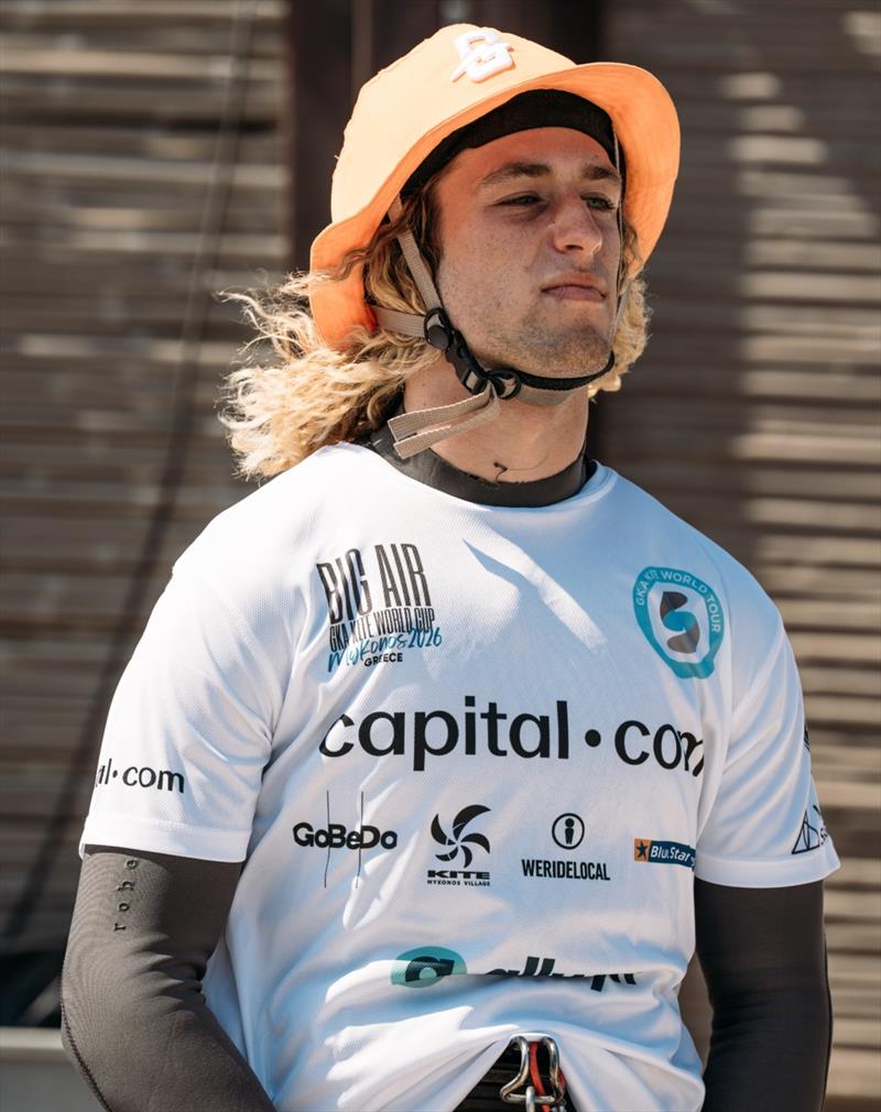 Jamie Overbeek - GKA Big Air Kite World Cup Greece - photo © Samuel Cardenas