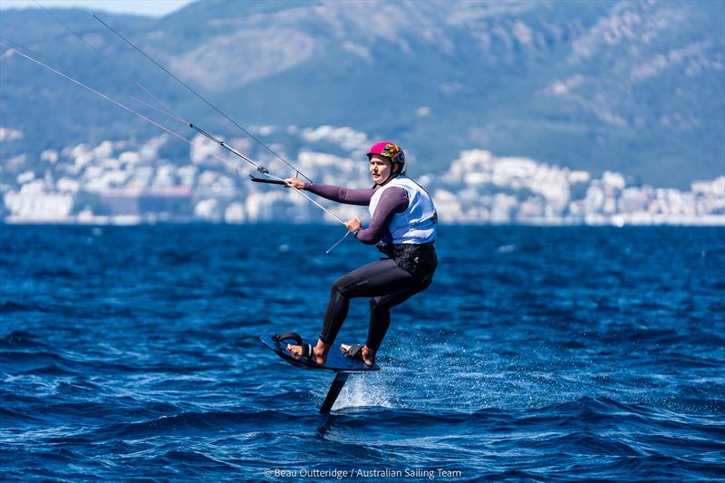 Breiana Whitehead photo copyright Beau Outteridge taken at Real Club Náutico de Palma and featuring the Kiteboarding class