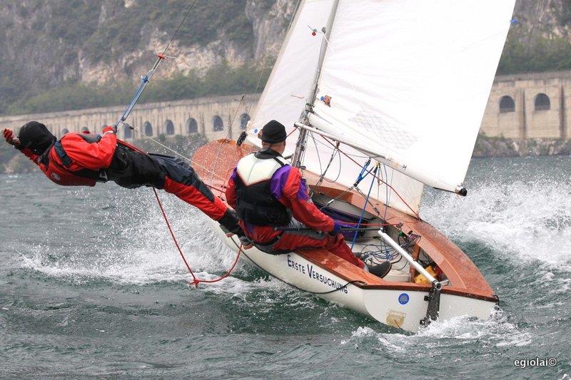 Korsar class at the Riva Cup photo copyright Elena Giolai / Fraglia Vela Riva taken at Fraglia Vela Riva and featuring the Korsar class