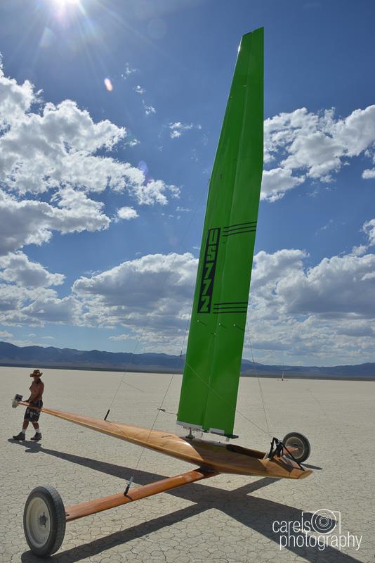 Insufficient widn to race on the first day of the 14th Landsailing World Championship in Nevada photo copyright Carels Photography / www.carelsphotography.net taken at  and featuring the Land Yacht class