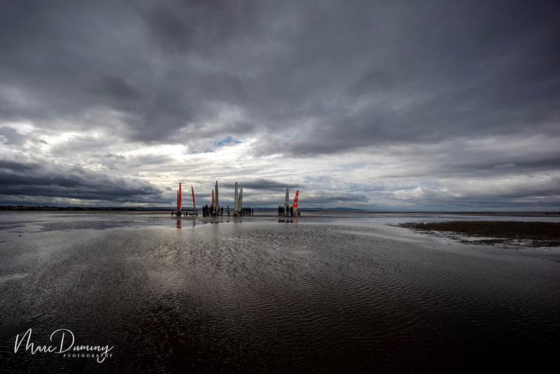 European Landyachting Championships 2025 at Hoylake, UK photo copyright Marc Duminy taken at Wirral Sand Yacht Club and featuring the Land Yacht class