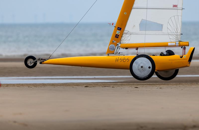 European Landyachting Championships 2025 at Hoylake, UK photo copyright Lloyd Images taken at Wirral Sand Yacht Club and featuring the Land Yacht class