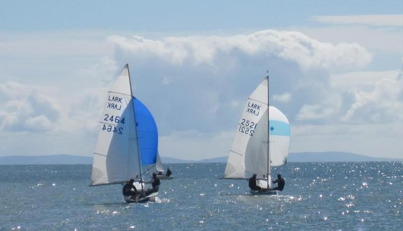 GJW Direct Lark Nationals at Saundersfoot photo copyright Paul Griffiths taken at Saundersfoot Sailing Club and featuring the Lark class